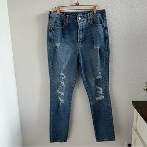 Old Navy Extra High Rise Pop Icon Skinny Denim Jeans Secret Smooth Pockets 8
